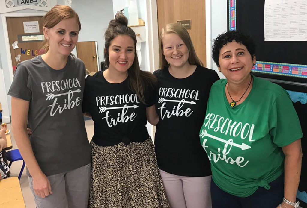 happy smiling teachers at a Preschool & Daycare Serving Carmel, Indiana