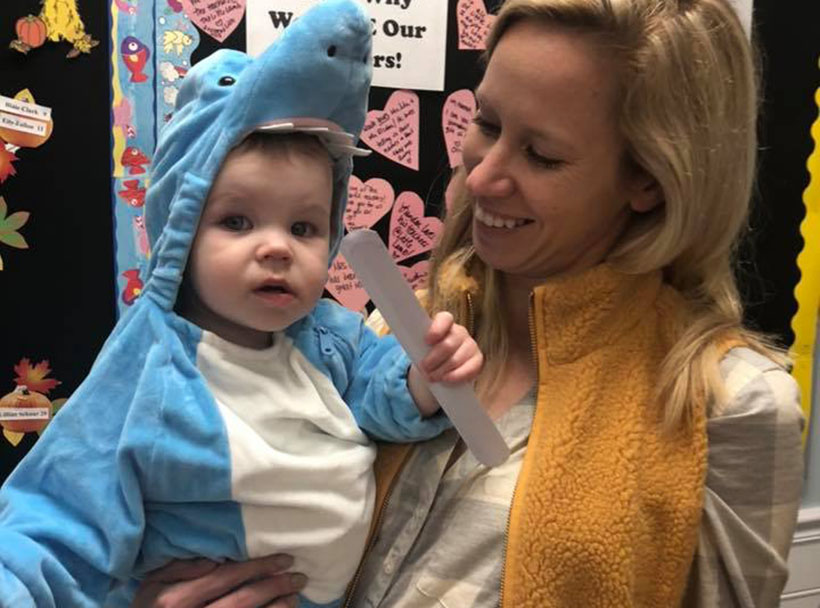 happy mom and baby at a Preschool & Daycare Serving Carmel, Indiana