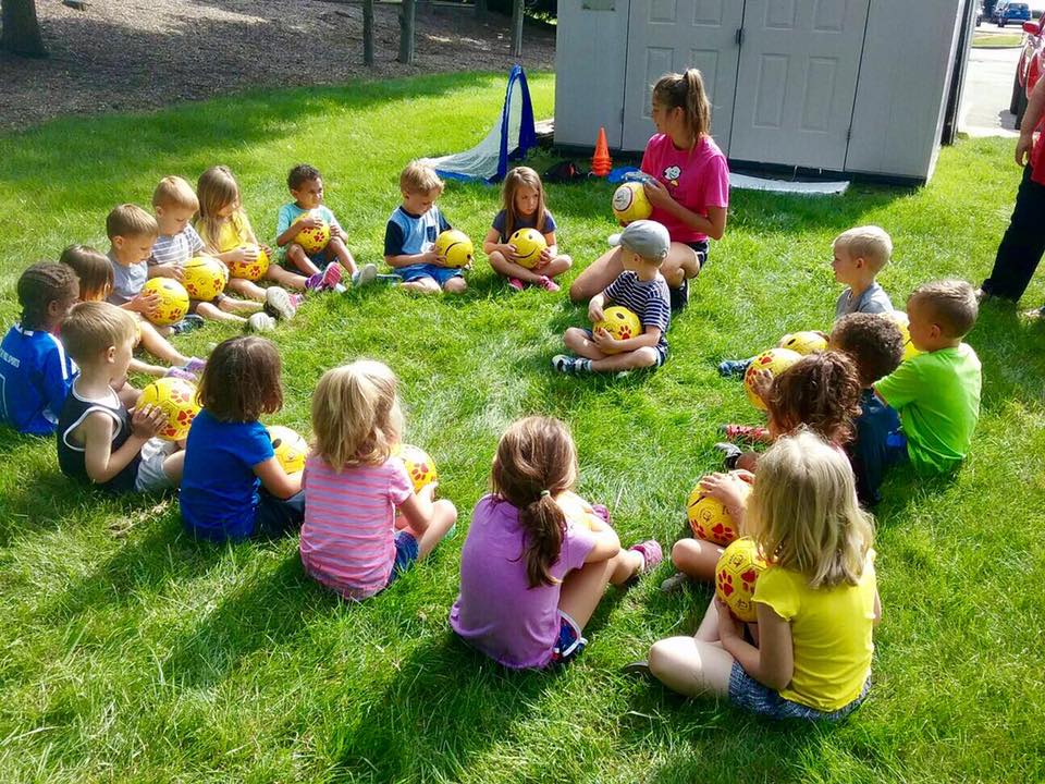 Super Fun Play Structures Surrounded By Greenery - Preschool & Daycare Serving Carmel, Indiana